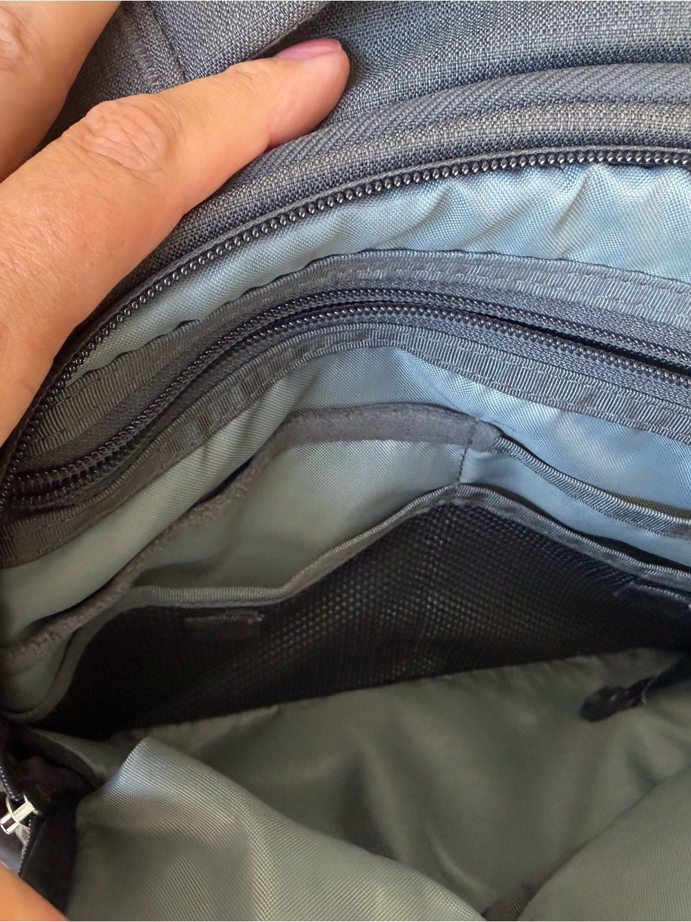 The North Face Heather Gray Surge Backpack - Picture 4 of 10